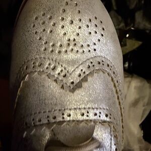 Chic Silver Women's Loafers